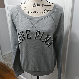PINK sweat shirt sz L